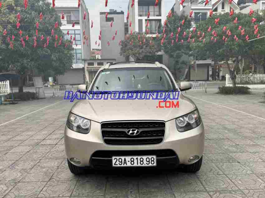 Cần bán xe Hyundai SantaFe 2.7 MT năm 2008 màu Cát cực đẹp
