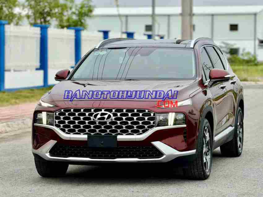 Cần bán xe Hyundai SantaFe Cao cấp 2.2L HTRAC 2021 Số tự động màu Đỏ