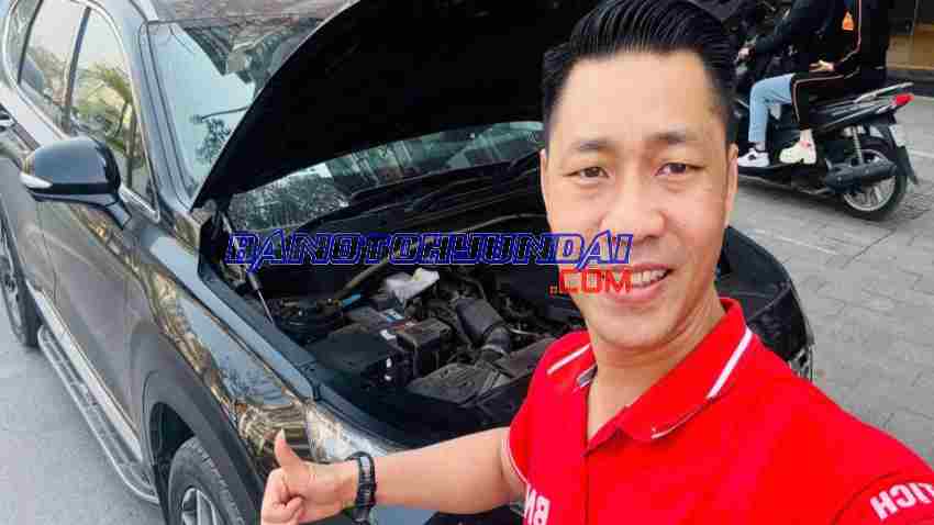 Cần bán gấp Hyundai SantaFe Cao cấp 2.2L HTRAC đời 2024, màu Đen