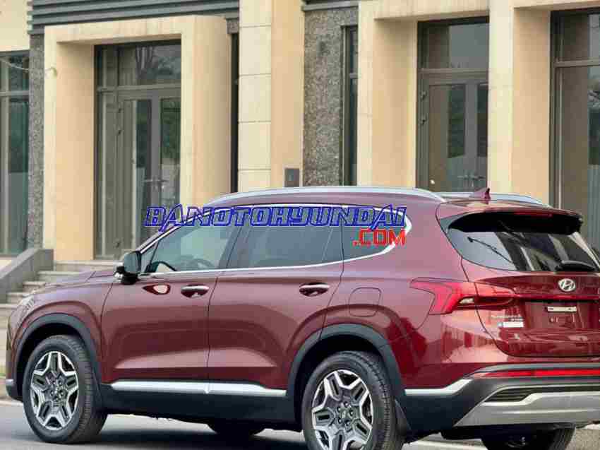 Bán Hyundai SantaFe Cao cấp 2.2L HTRAC, màu Đỏ, Máy dầu, 2021