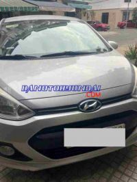 Bán Hyundai i10 Grand 1.0 AT, màu Bạc, Máy xăng, 2016