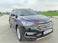 Cần bán gấp xe Hyundai SantaFe 2.4L năm 2017, màu Đen, Số tự động