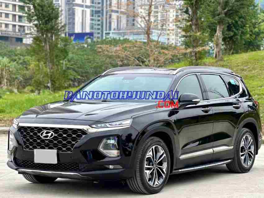 Bán Hyundai SantaFe 2.2L HTRAC, màu Đen, Máy dầu, 2019