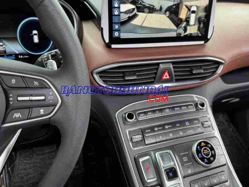 Bán Hyundai SantaFe Cao cấp 2.2L HTRAC, màu Trắng, Máy dầu, 2022