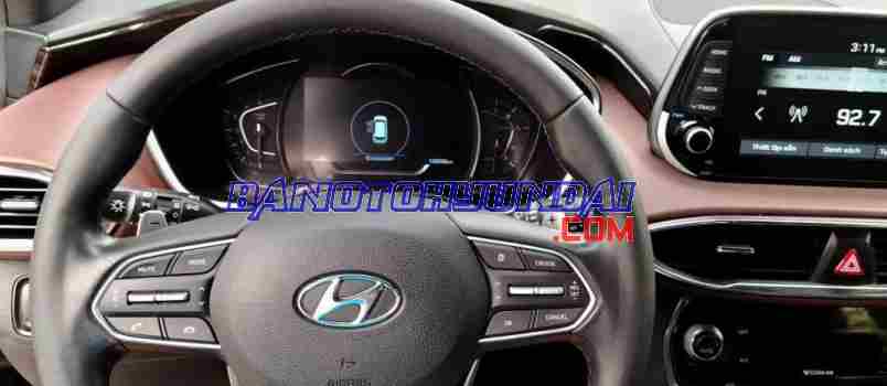 Cần bán gấp Hyundai SantaFe Premium 2.2L HTRAC đời 2020, màu Đen