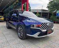 Cần bán gấp Hyundai SantaFe Cao cấp 2.2L HTRAC đời 2022, màu Xanh