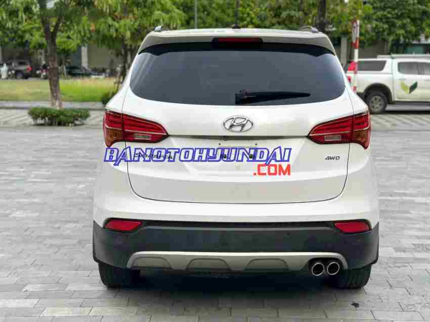 Cần bán xe Hyundai SantaFe 2.4L 4WD năm 2015 màu Trắng cực đẹp