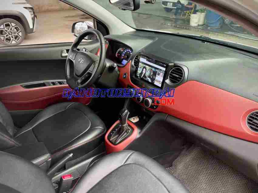 Cần bán gấp Hyundai i10 Grand 1.2 AT đời 2019, màu Trắng
