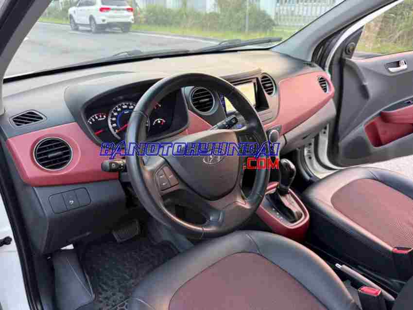 Cần bán gấp Hyundai i10 Grand 1.2 AT đời 2016, màu Trắng